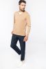 jersey premium cuello de pico manga larga burgundy/blanco vista14