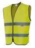 Chalecos reflectantes velilla profesional alta visibilidad de poliéster amarillo fluor vista 1