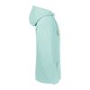 sudadera pure organic capucha y cuello alto manga larga aqua vista3