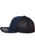 gorra flexfit mesh trucker navy vista6