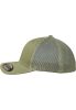 gorra flexfit mesh trucker marron vista6