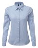 camisa vichy con cuadros grandes manga larga light blue/blanco vista1