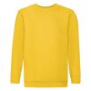 sudadera niño classic set-in sweat amarillo vista1