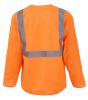 chaqueta hi-vis (alta visibilidad) manga larga hi vis orange vista6
