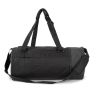 bolsa de deporte tubular con compartimento separado para calzado negro vista2