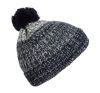 gorro con pompón azul vista4