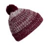 gorro con pompón rojo vista4