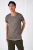 camiseta dnm plug in hombre manga corta burgundy/blanco vista1