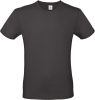 camiseta #e150 hombre manga corta negro pure vista1