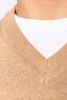 jersey premium cuello de pico manga larga burgundy/blanco vista12