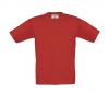 Camisetas personalizadas b&c niño exact 150niño t shirt red vista 1