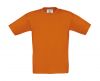 Camisetas personalizadas b&c niño exact 150niño t shirt orange vista 1