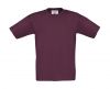 Camisetas personalizadas b&c niño exact 150niño t shirt burgundy vista 1