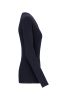 camiseta con elastán manga larga mujer manga larga navy vista3