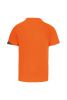 camiseta equipaciones manga corta adulto manga corta naranja vista3