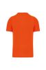 camiseta de deporte cuello de pico hombre manga corta fluorescent orange vista3