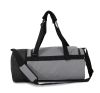 bolsa de deporte tubular con compartimento separado para calzado gris vista8