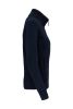 chaqueta de felpa con cremallera de mujer manga larga navy vista3
