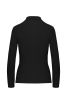 polo manga larga mujer manga larga negro vista3