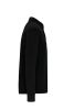 sudadera cuello polo manga larga negro vista6