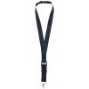 lanyard con hebilla separable y clip de seguridad yogi azul marino vista1