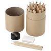 set de 26 lápices de colores woodby madera vista1