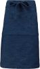 delantal largo poliéster/algodón denim vista2