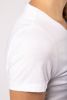 camiseta supima® cuello redondo manga corta para mujer manga corta burgundy/blanco vista10