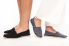 alpargatas unisex burgundy/blanco vista32