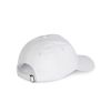 gorra de algodón reciclado - 6 paneles blanco vista6