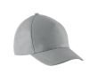 gorra de algodón para niños - 5 paneles light grey vista3