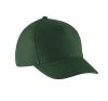 gorra de algodón para niños - 5 paneles forest green vista3