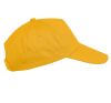 first kids - gorra niños 5 paneles yellow vista2