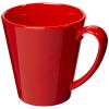 taza de plástico suprema de 350 ml rojo vista1