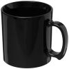 taza de plástico estándar de 300 ml negro intenso vista1