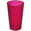 vaso de plástico de 375 ml arena fucsia vista1