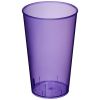 vaso de plástico de 375 ml arena morado vista1