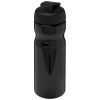 bidón deportivo con tapa flip de 650 ml h2o active® base negro vista1