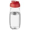 bidón deportivo con tapa flip de 600 ml h2o active® pulse red vista1