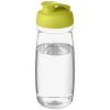 bidón deportivo con tapa flip de 600 ml h2o active® pulse lime vista1