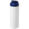 bidón deportivo con tapa flip de 750 ml baseline™ plus blanco/blue vista1