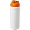 bidón deportivo con tapa flip de 750 ml baseline™ plus blanco vista4