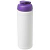 bidón deportivo con tapa flip de 750 ml baseline™ plus blanco vista3