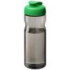 bidón deportivo con tapa flip de 650 ml h2o active® eco base charcoal vista5