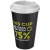 americano® vaso térmico de 350 ml con tapa antigoteo eco burgundy/blanco vista1