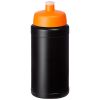 bidón deportivo reciclado de 500 ml baseline® recycled naranja vista1