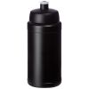 bidón deportivo reciclado de 500 ml baseline® recycled negro intenso vista1