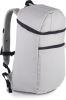 mochila isotérmica - tamaño mediano burgundy/blanco vista2