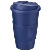 americano® vaso 350 ml con agarre y tapa antigoteo azul vista1