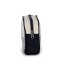neceser algodón canvas - estilo marinero burgundy/blanco vista2